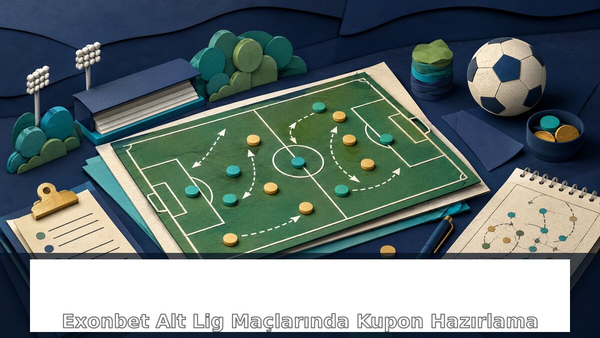 Exonbet Alt Lig Maçlarında Kupon Hazırlama hakkında Exonbet bilgilendirme görseli