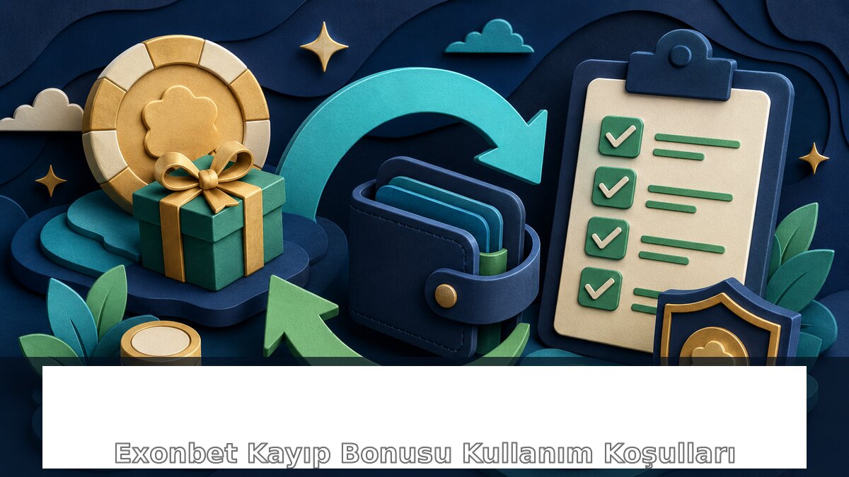 Exonbet Kayıp Bonusu Kullanım Koşulları hakkında Exonbet bilgilendirme görseli