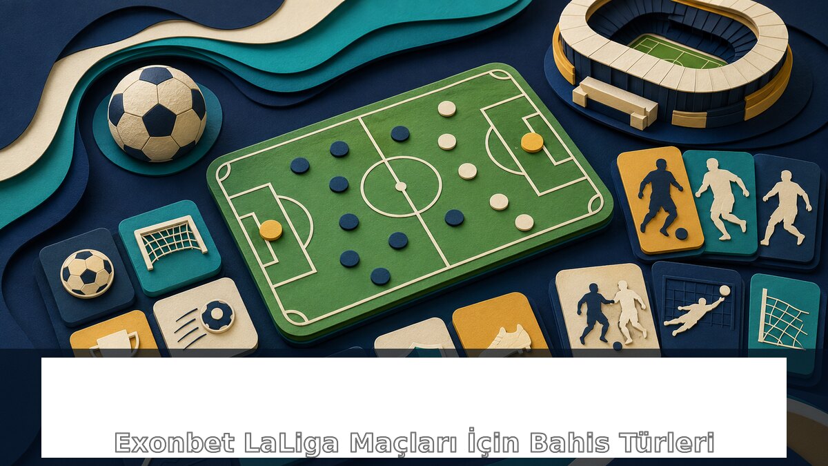 Exonbet LaLiga Maçları İçin Bahis Türleri hakkında Exonbet bilgilendirme görseli