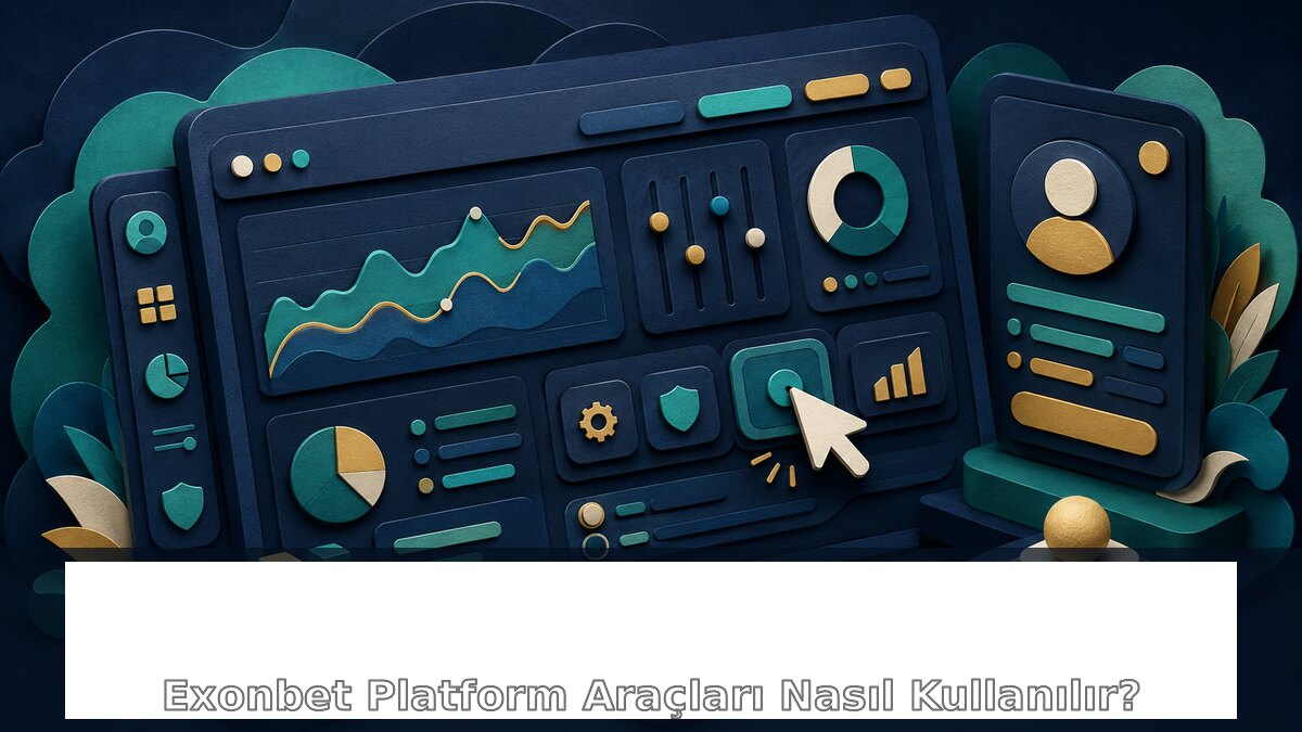 Exonbet Platform Araçları Nasıl Kullanılır hakkında Exonbet bilgilendirme görseli