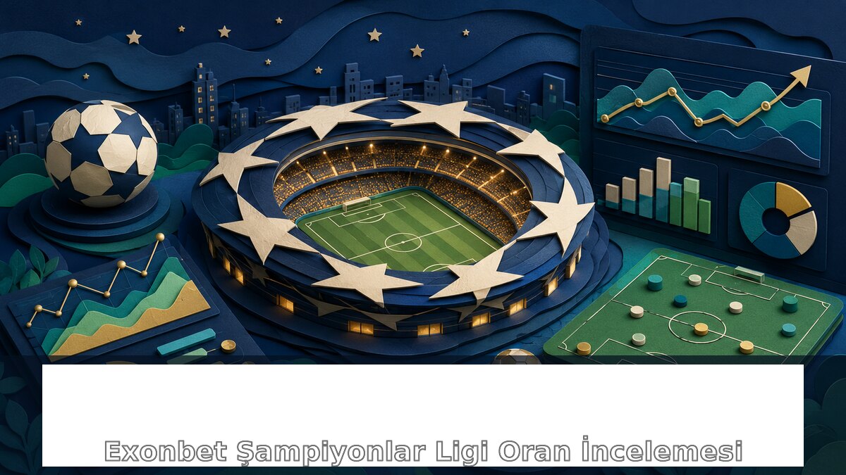 Exonbet Şampiyonlar Ligi Oran İncelemesi hakkında Exonbet bilgilendirme görseli