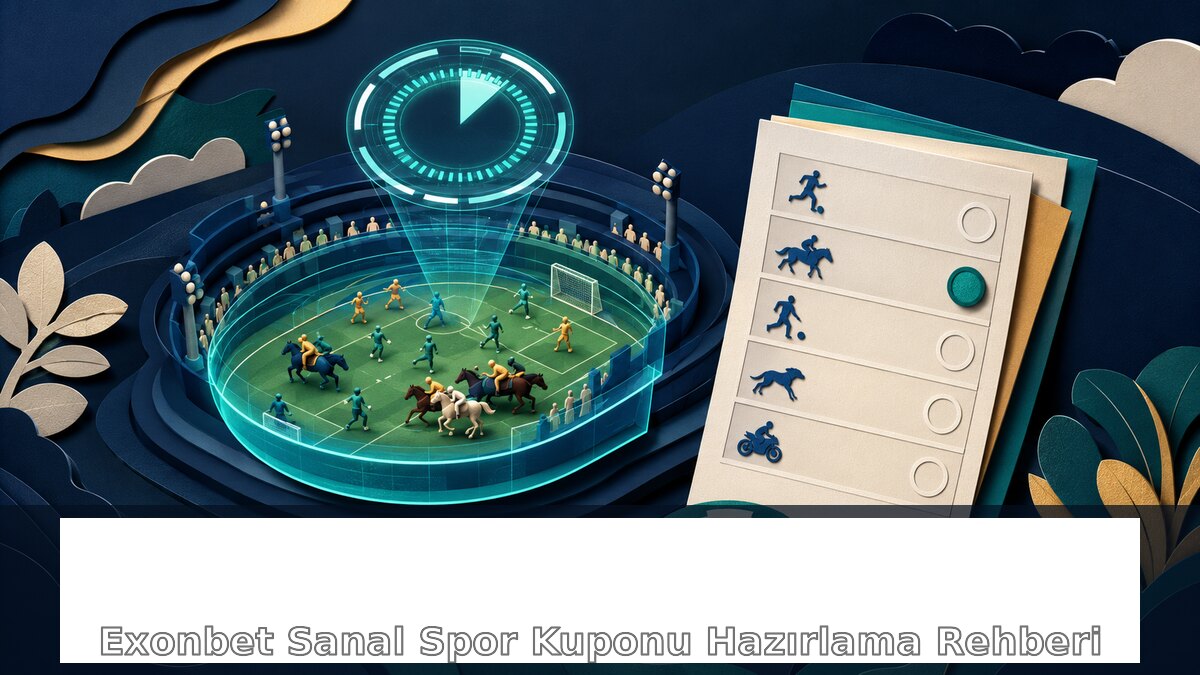 Exonbet Sanal Spor Kuponu Hazırlama Rehberi hakkında Exonbet bilgilendirme görseli