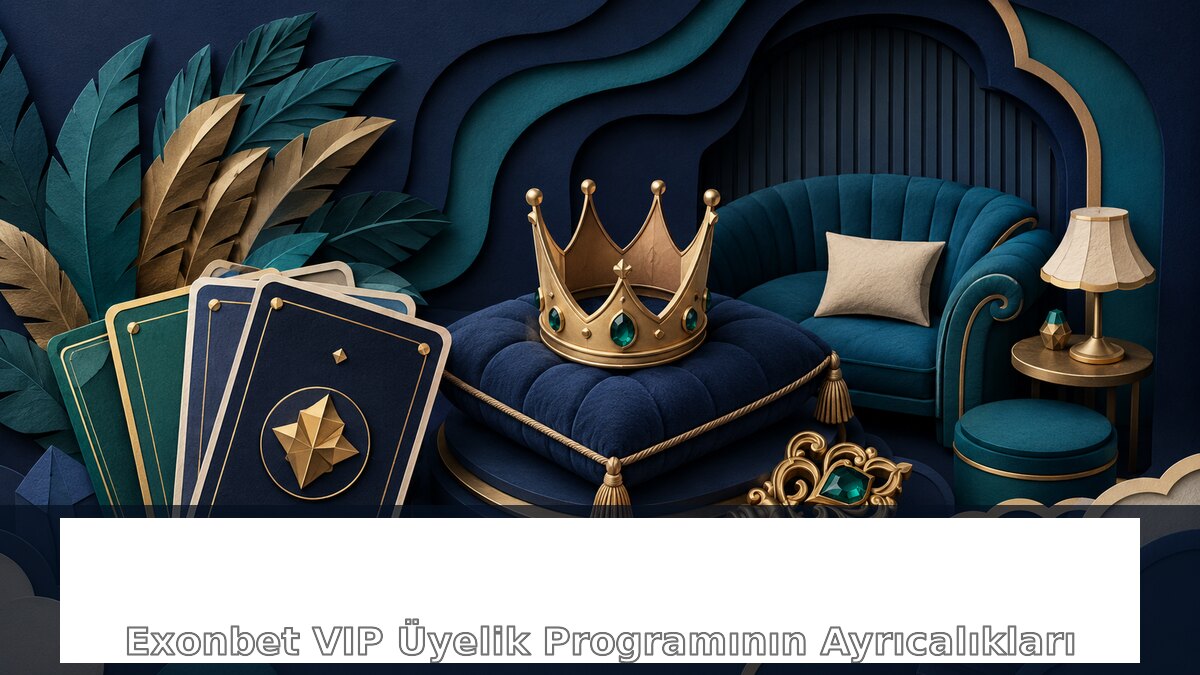 Exonbet VIP Üyelik Programının Ayrıcalıkları hakkında Exonbet bilgilendirme görseli